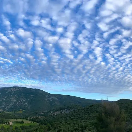 Mont-ventoux, Provence, Avec Vue Panoramique Et Piscine Mollans-sur-Ouveze