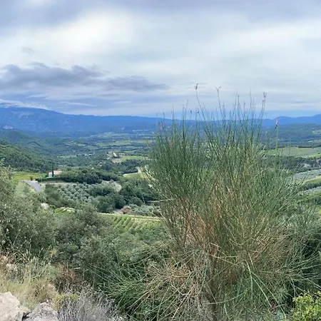 Mont-ventoux, Provence, Avec Vue Panoramique Et Piscine Mollans-sur-Ouveze